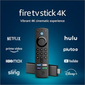 Amazon Fire TV Stick 4K with Alexa Voice Remote