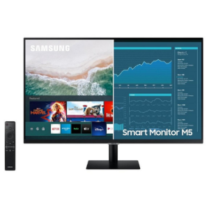 Samsung 32-in M5 FHD (1920×1080) 60Hz Smart Monitor with Streaming TV