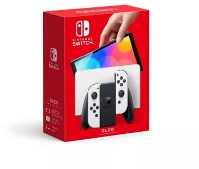 Nintendo Switch – OLED Model w White Joy-Con